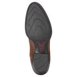 Ariat Men’s Heritage Western R Toe Distressed Brown Boots 10002204 -ARIAT Cowboy Gear 10002204 sole