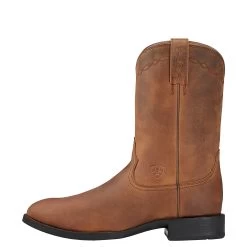Ariat Men’s Heritage Roper Boots Distressed Brown 10002284 10 Ariat Men’s Heritage Roper Boots Distressed Brown 10002284 -ARIAT Cowboy Gear 10002284 side