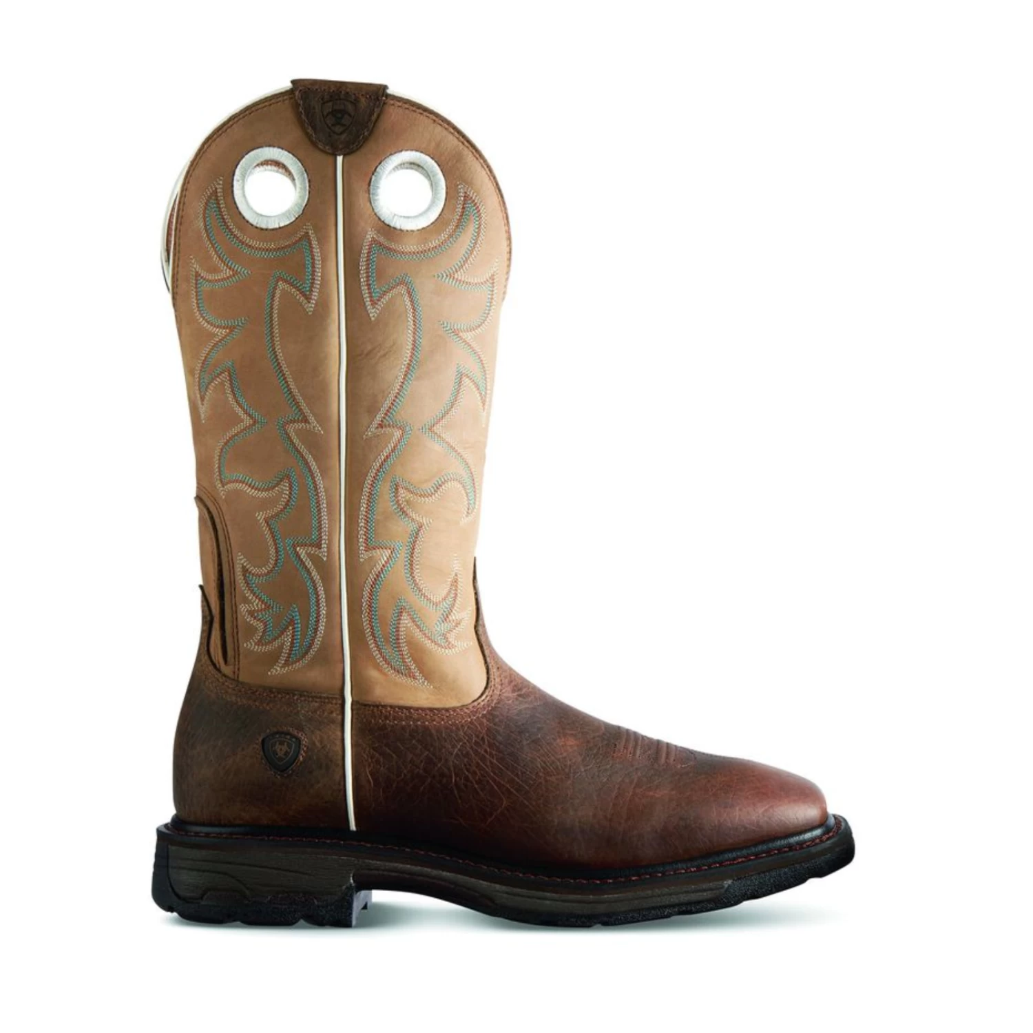 Ariat® Men's Beige Workhog Square Toe Tall Earth Boots 10008205 5 Ariat® Men's Beige Workhog Square Toe Tall Earth Boots 10008205 - Image 3