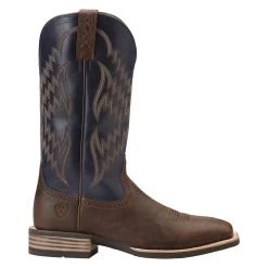 Ariat Men's Tycoon Bar Top Brown & Arizona Sky Square Toe Boots 10014053 10 Ariat Men's Tycoon Bar Top Brown & Arizona Sky Square Toe Boots 10014053 -ARIAT Cowboy Gear 10014053 side1