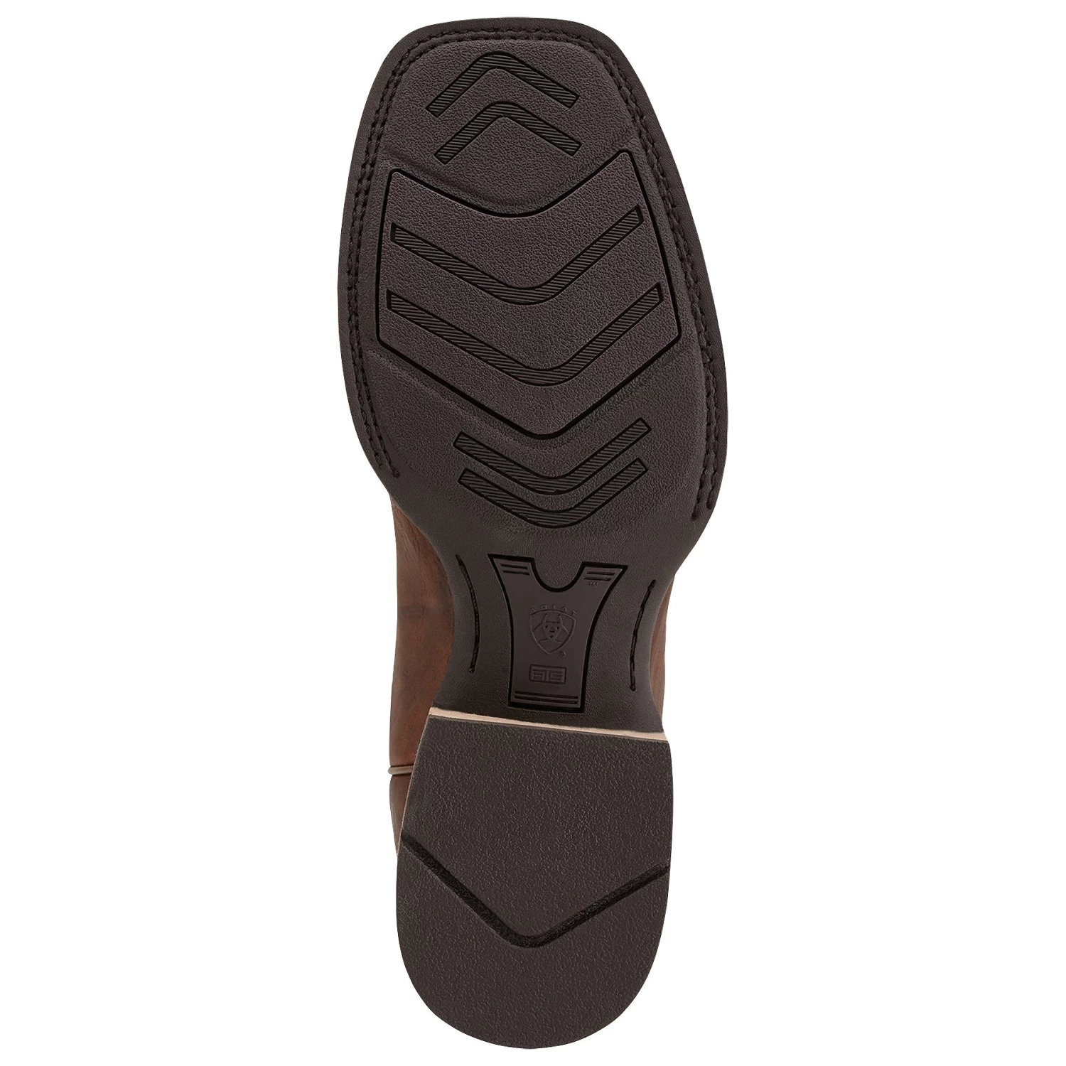 Ariat Men's Tycoon Bar Top Brown & Arizona Sky Square Toe Boots 10014053 5 Ariat Men's Tycoon Bar Top Brown & Arizona Sky Square Toe Boots 10014053 - Image 3