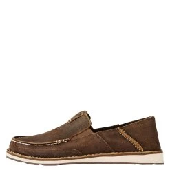 Ariat® Men's Cruiser Rough Oak Brown Slip-On Shoe 10019871 9 Ariat® Men's Cruiser Rough Oak Brown Slip-On Shoe 10019871 -ARIAT Cowboy Gear 10019871 side min
