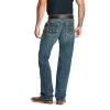 Ariat Mens M3 Loose Stackable Straight Leg Boundary Jeans 10021431 -ARIAT Cowboy Gear 10021431 back