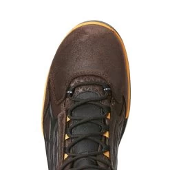 Ariat® Men's Rebar Flex H2O Chocolate Composite Toe Work Boots 10021498 -ARIAT Cowboy Gear 10021498 toe