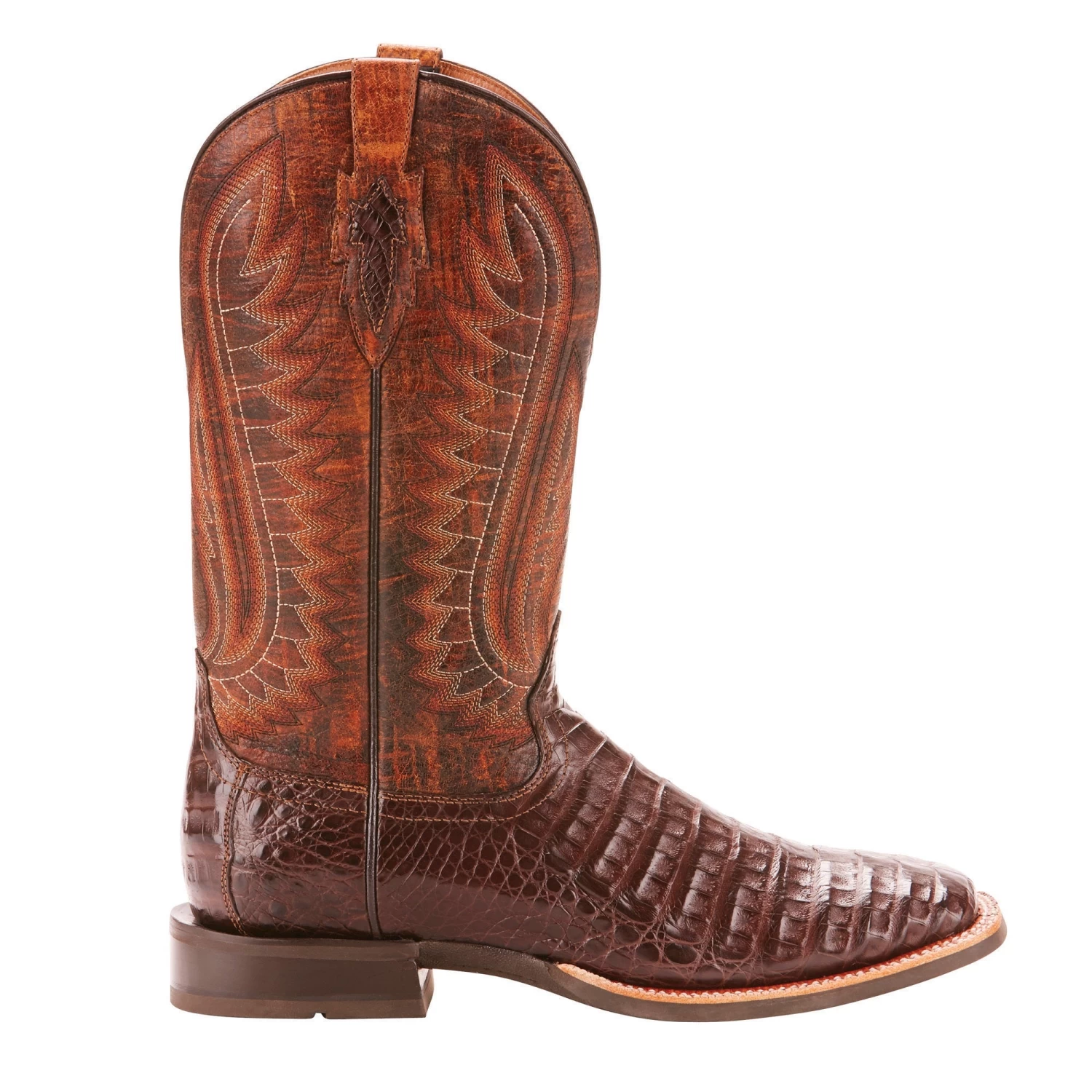 Ariat® Men's Double Down Caiman Belly Wide Square Toe Boots 10025088 5 Ariat® Men's Double Down Caiman Belly Wide Square Toe Boots 10025088 - Image 3