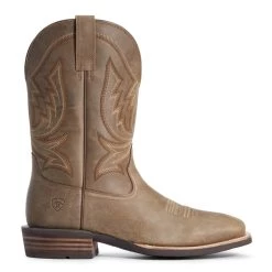 Ariat Men's Hardy Brown Bomber Western Boots 10033895 -ARIAT Cowboy Gear 10033895 side