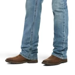Ariat Men's M4 Edwards Stretch Stackable Boot Cut Jeans 10036075 -ARIAT Cowboy Gear 10036075 01