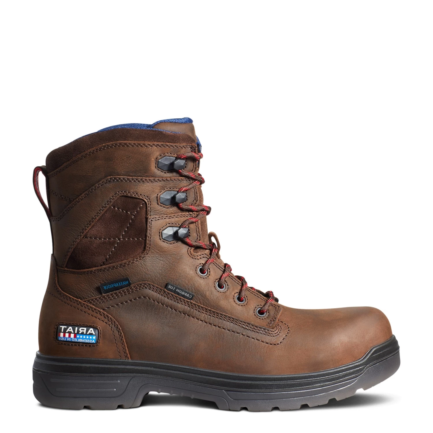 Ariat Men's Turbo 8" USA Assembled H2O Carbon Toe Work Boots 10036737 6 Ariat Men's Turbo 8" USA Assembled H2O Carbon Toe Work Boots 10036737 - Image 4