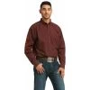 Ariat® Men's Pro Team Richie Service Navy Long Sleeve Shirt 10037065 -ARIAT Cowboy Gear 10037065 front321