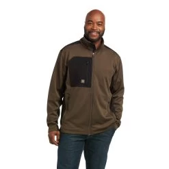 Ariat® Men's Rebar Dri-Tech DuraStretch Fleece Hybrid Jacket 10037598