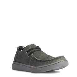 Ariat Men's Hilo Stretch Charcoal Canvas Shoes 10038391