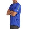 Ariat® Men's Rebar Heat Fighter Short Sleeve Blue T-Shirt 10039462 1 Ariat® Men's Rebar Heat Fighter Short Sleeve Blue T-Shirt 10039462 -ARIAT Cowboy Gear 10039462 front