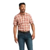 Ariat Men's VenTEK™ Western Baked Clay Plaid Button Down Shirt 10039571 -ARIAT Cowboy Gear 10039571 1