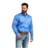 Ariat® Men's Reykjavik Blue Classic Fit Button Down Shirt 10040699 1 Ariat® Men's Reykjavik Blue Classic Fit Button Down Shirt 10040699 -ARIAT Cowboy Gear 10040699a