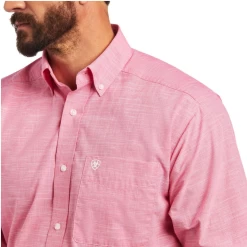 Ariat® Men's Bright Rose Classic Fit Button Down Shirt 10040701 -ARIAT Cowboy Gear 10040701b