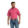 Ariat Men's Bright Rose Pro Series Snap Shirt 10040778 -ARIAT Cowboy Gear 10040778 front