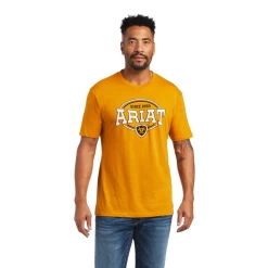 Ariat® Men's 93 Shield Yellow T-Shirt 10040880