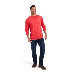 Ariat Men Charger Red Liberty Graphic T-Shirt 10040996 7 Ariat Men Charger Red Liberty Graphic T-Shirt 10040996 -ARIAT Cowboy Gear 10040996 full