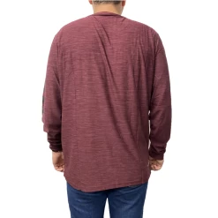 Ariat® Men's Malbec Heather Charger Logo Long Sleeve T-Shirt 10041001 7 Ariat® Men's Malbec Heather Charger Logo Long Sleeve T-Shirt 10041001 -ARIAT Cowboy Gear 10041001