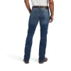 Ariat® Men's M7 Straight Leg Medium Wash Denim Jeans 10041093 -ARIAT Cowboy Gear 10041093a