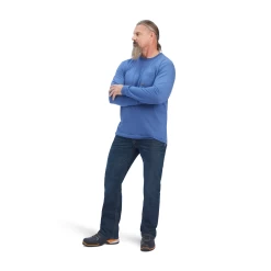 Ariat® Men's Rebar Outdoor Graphic Navy T-Shirt 10041419 -ARIAT Cowboy Gear 10041419d