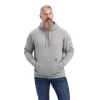 Ariat® Men's Rebar Workman Heather Grey Hoodie 10041531 -ARIAT Cowboy Gear 10041531a