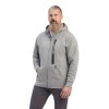 Ariat® Men's Rebar Workman Heather Grey Full Zip Hoodie 10041537 -ARIAT Cowboy Gear 10041537a