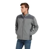 Ariat® Men's Vernon 2.0 Jetty Gray Softshell Jacket 10041609 -ARIAT Cowboy Gear 10041609