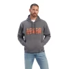 Ariat® Men's Desert Roam Charcoal Heather Pull Over Sweat Shirt 10041712 -ARIAT Cowboy Gear 10041712a