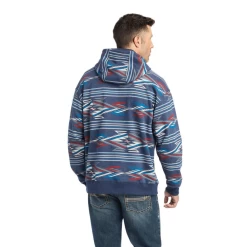 Ariat® Men's Multicolored Chimayo Pullover Hoodie 10042192 -ARIAT Cowboy Gear 10042192b