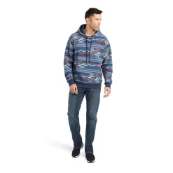 Ariat® Men's Multicolored Chimayo Pullover Hoodie 10042192 -ARIAT Cowboy Gear 10042192c