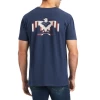 Ariat® Men's Chimayo Navy Heather Graphic T-Shirt 10042193 -ARIAT Cowboy Gear 10042193 1