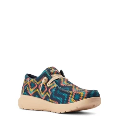 Ariat® Men's Hilo Stretch Lace Blue Aztec Slip On Shoes 10042502 14 Ariat® Men's Hilo Stretch Lace Blue Aztec Slip On Shoes 10042502 -ARIAT Cowboy Gear 10042502b