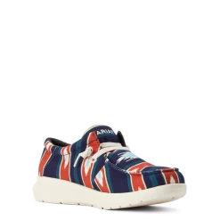 Ariat® Men's Hilo Flex Chimayo Cristo Navy Slip On Shoes 10042581 -ARIAT Cowboy Gear 10042581a