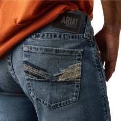 Ariat® Men's M8 Modern Medium Wash Slim Leg Jeans 10043185 -ARIAT Cowboy Gear 10043185e