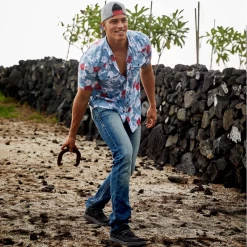 Ariat® Men's M8 Modern Medium Wash Slim Leg Jeans 10043185 -ARIAT Cowboy Gear 10043185g