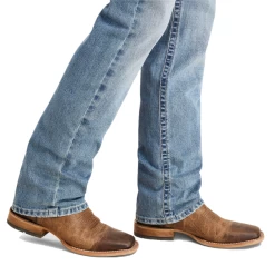 Ariat® Men's M7 Slim Fit Light Wash Straight Leg Jeans 10043187 -ARIAT Cowboy Gear 10043187f