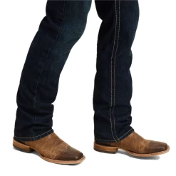 Ariat® Men's M5 Roadhouse Dark Wash Straight Leg Jeans 10043189 -ARIAT Cowboy Gear 10043189f
