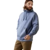 Ariat® Men's Rebar Workman 1/4 Zip Blue Heather Hoodie 10043368 2 Ariat® Men's Rebar Workman 1/4 Zip Blue Heather Hoodie 10043368 -ARIAT Cowboy Gear 10043368a 5e635503 f97b 46be 827c b90fe335e1b7