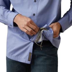 Ariat® Men's Rebar Made Tough VentTEK DuraStretch™ Blue Shirt 10043838 -ARIAT Cowboy Gear 10043838Ce