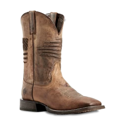 Ariat® Men's Circuit Patriot Weathered Tan Boots 10029699