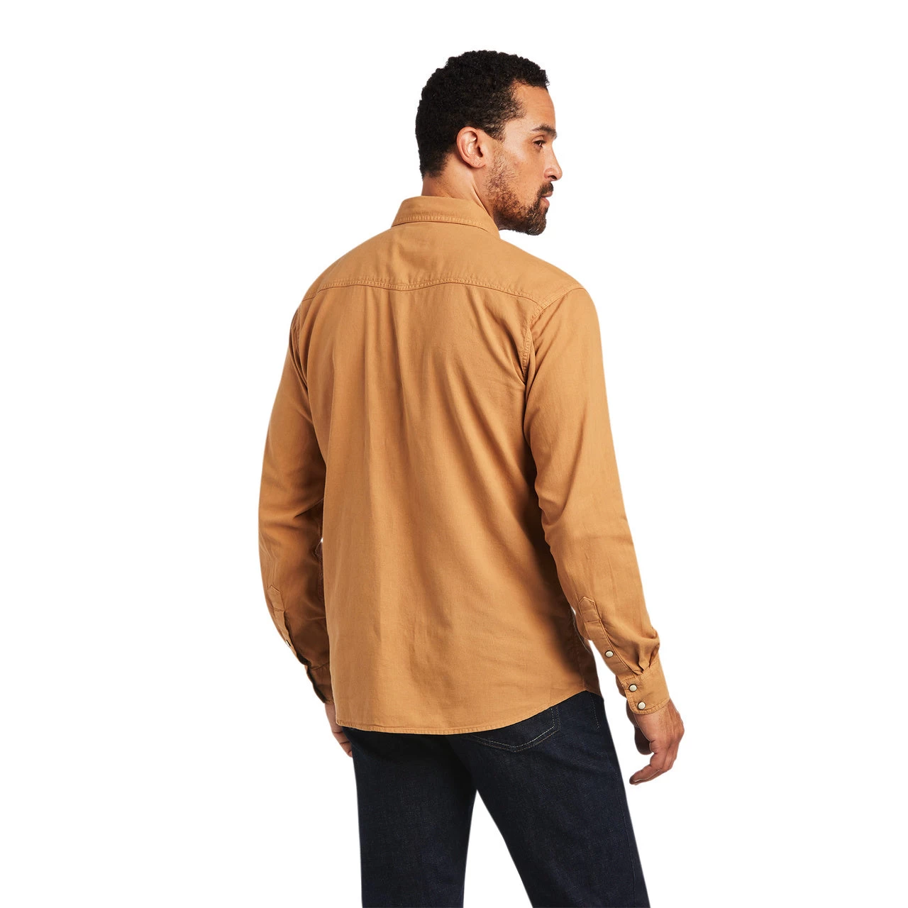 Ariat Men's Chipmunk Brown Snap Shirt 10040598 4 Ariat Men's Chipmunk Brown Snap Shirt 10040598 - Image 2