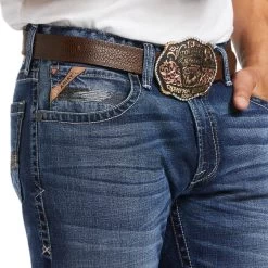 Ariat® Men's M4 Vaquero Low Rise Stretch Boot Cut Jeans 10037970 -ARIAT Cowboy Gear 1280 MCgPFE0K1Es3