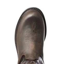 Ariat Men's Groundwork Pull On H2O Dark Brown Boots 10035965 -ARIAT Cowboy Gear 1280 MWnR31UBten3