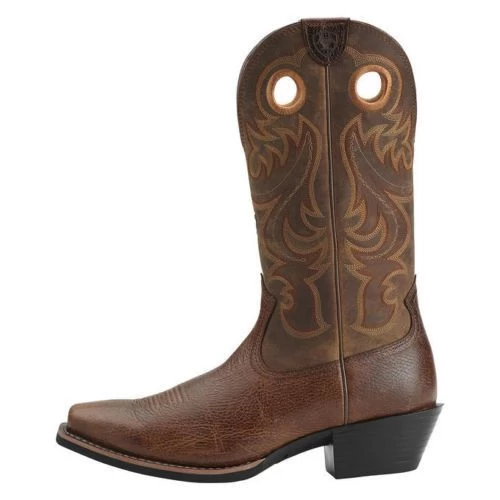 Ariat Men's Fiddle Brown Sport Square Toe Boot 10014025 6 Ariat Men's Fiddle Brown Sport Square Toe Boot 10014025 - Image 4