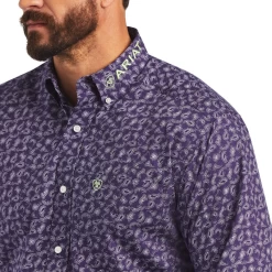 Ariat Men's Team Paulo Classic Long Sleeve Button Down Shirt 10040574 -ARIAT Cowboy Gear 4 5b9bee8a b2d6 40a0 b3cb 1eabae7d2d0a