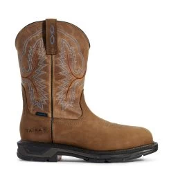 Ariat® Men's Brown WorkHog® XT Wide Square Toe H2O Boots 10031474 -ARIAT Cowboy Gear 57 24236ff0 974a 41d5 9d85 d2c71a0d24db
