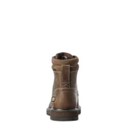 Ariat® Men's Brown Groundbreaker 6" Steel Toe Boot 10031418 -ARIAT Cowboy Gear 57 368554e5 7410 4474 813e cea282af15bc