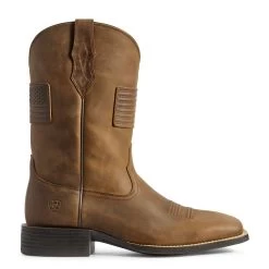 Ariat® Men's Distressed Tan Patriot II Boots 10031444 9 Ariat® Men's Distressed Tan Patriot II Boots 10031444 -ARIAT Cowboy Gear 57 369cde06 8a61 4989 aa76 d408272513fb