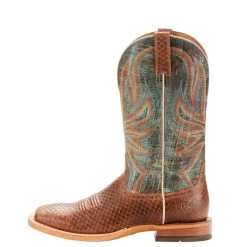 Ariat® Men's Range Boss Diamondback Tan & Cool Blue Boots 10025114 -ARIAT Cowboy Gear 57 436b940b c8db 4a24 b809 9199cea2e8ac